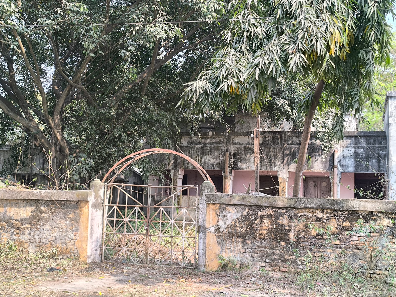 खण्डहर बनेको विराटनगर जुट मिल